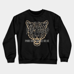 Def Tired pour some coffee on me Crewneck Sweatshirt